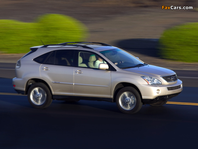 Lexus RX 400h 2005–09 images (640 x 480)