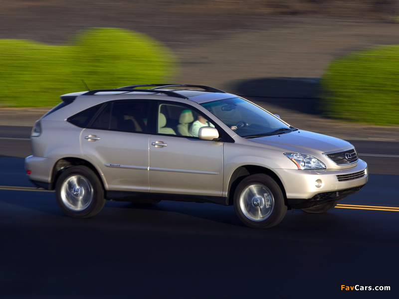 Lexus RX 400h 2005–09 images (800 x 600)