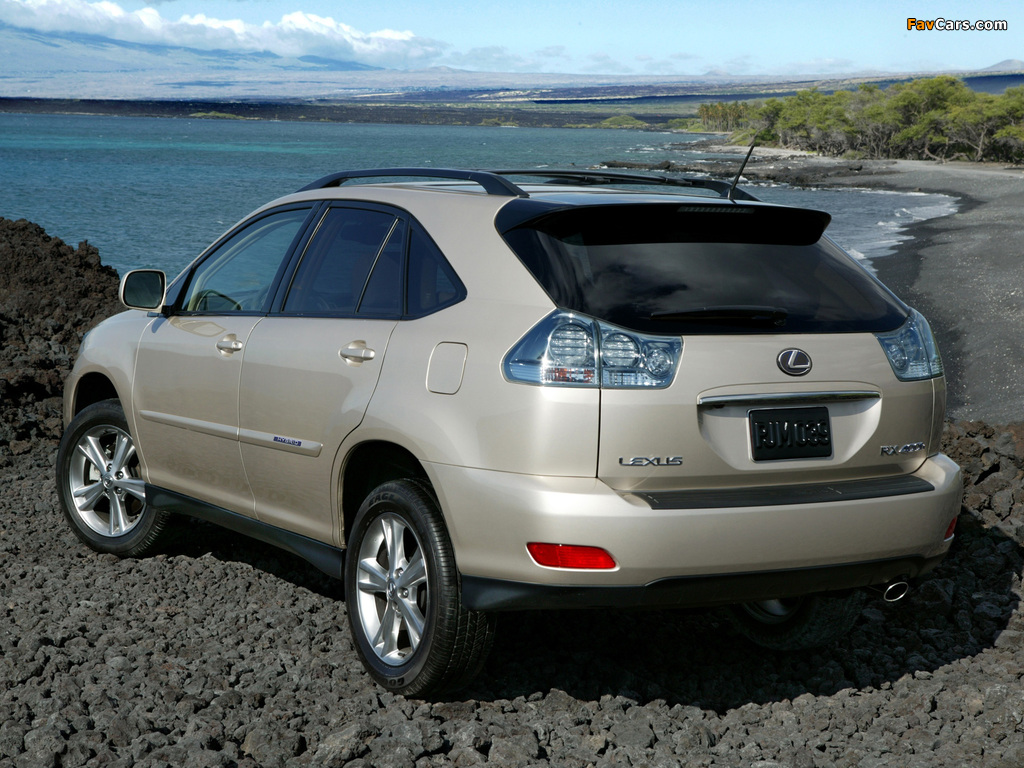 Lexus RX 400h 2005–09 images (1024 x 768)