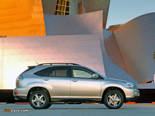 Lexus RX 400h 2005–09 photos (640 x 480)