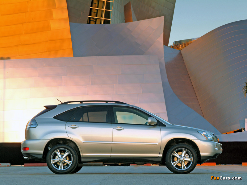 Lexus RX 400h 2005–09 photos (800 x 600)