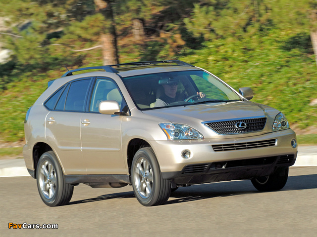 Lexus RX 400h 2005–09 photos (640 x 480)