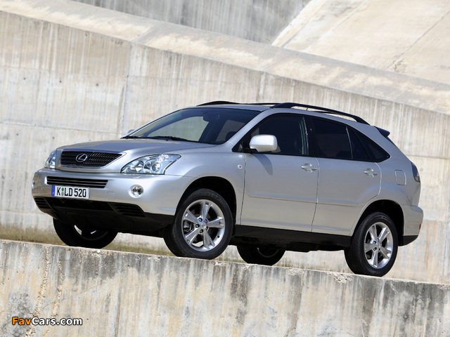 Lexus RX 400h EU-spec 2005–09 pictures (640 x 480)