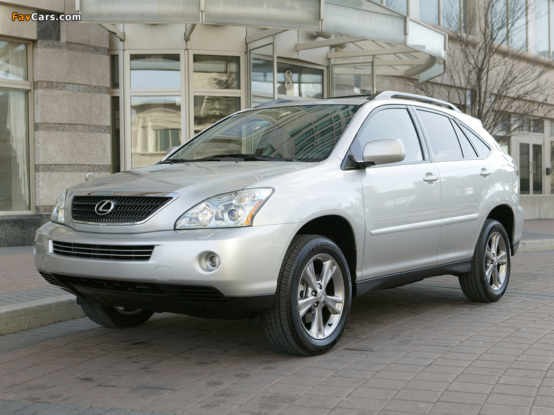 Lexus RX 400h 2005–09 wallpapers (800 x 600)