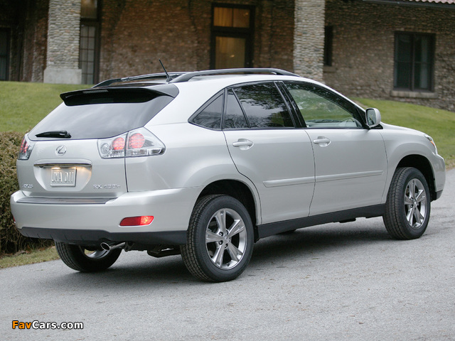 Lexus RX 400h 2005–09 wallpapers (640 x 480)