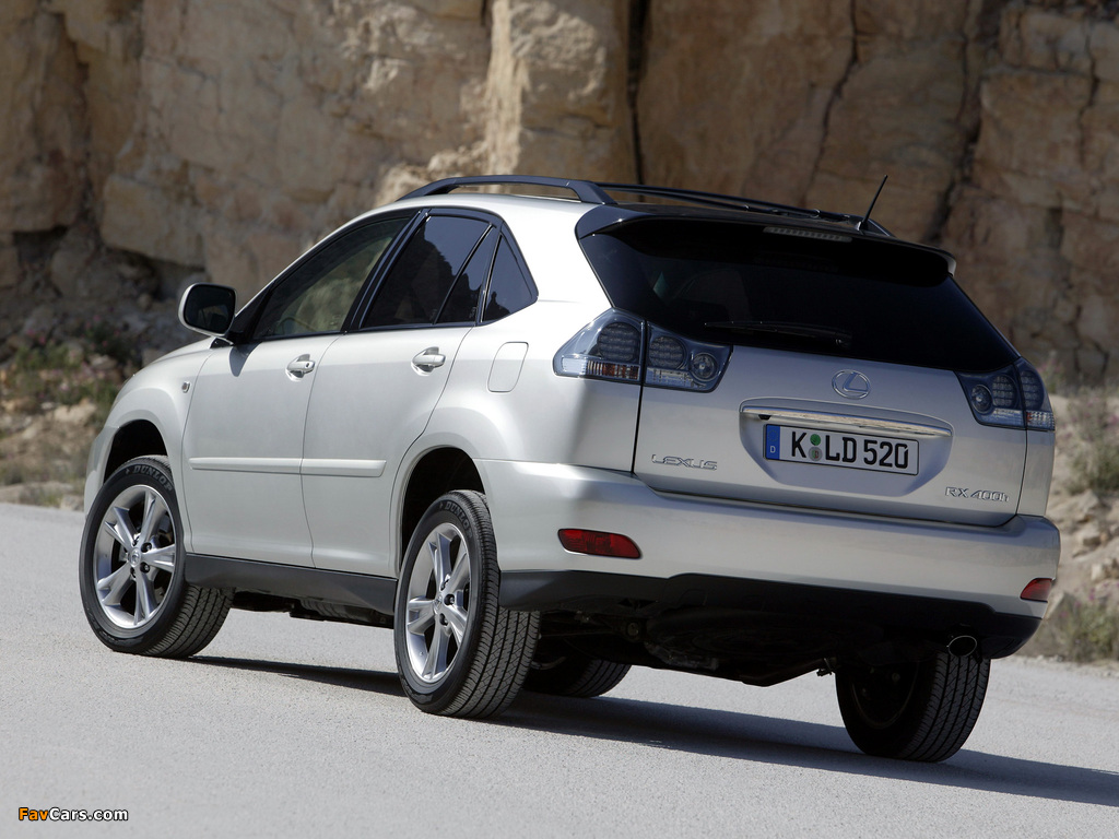 Lexus RX 400h EU-spec 2005–09 wallpapers (1024 x 768)