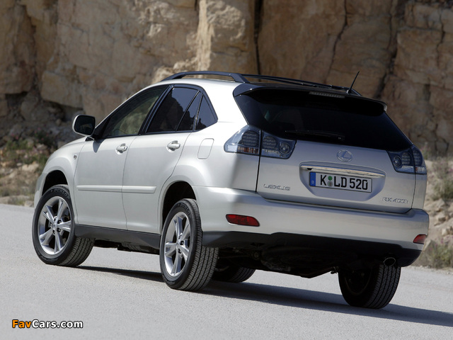 Lexus RX 400h EU-spec 2005–09 wallpapers (640 x 480)