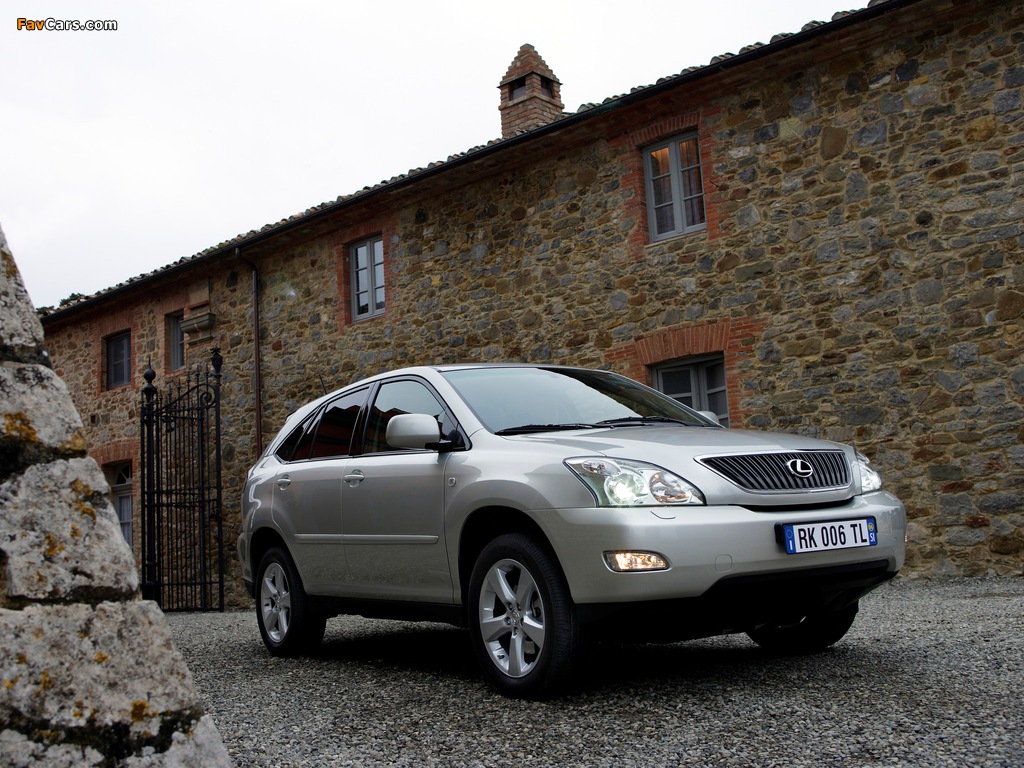 Lexus RX 350 EU-spec 2006–09 images (1024 x 768)