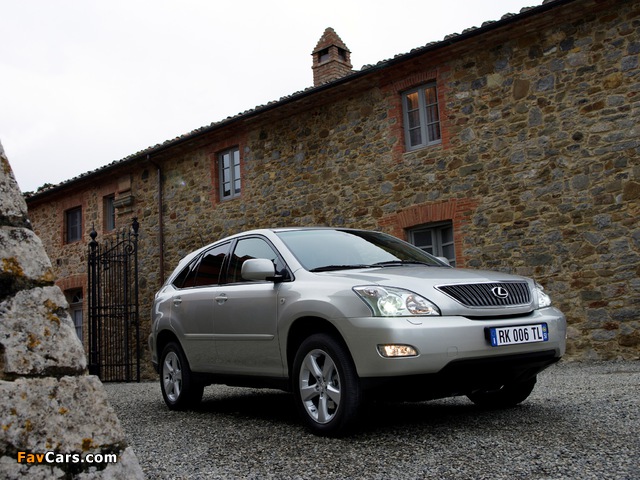 Lexus RX 350 EU-spec 2006–09 images (640 x 480)
