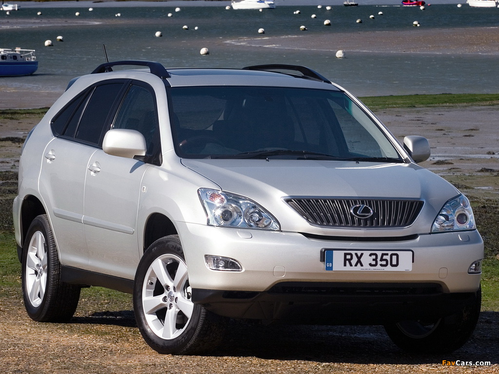 Lexus RX 350 UK-spec 2006–09 images (1024 x 768)