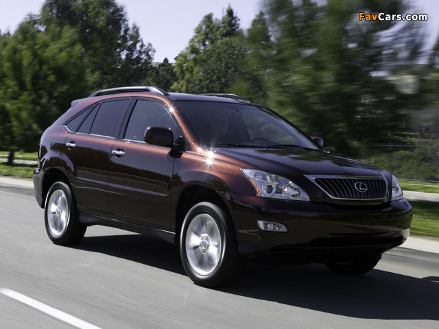 Lexus RX 350 2006–09 photos (640 x 480)