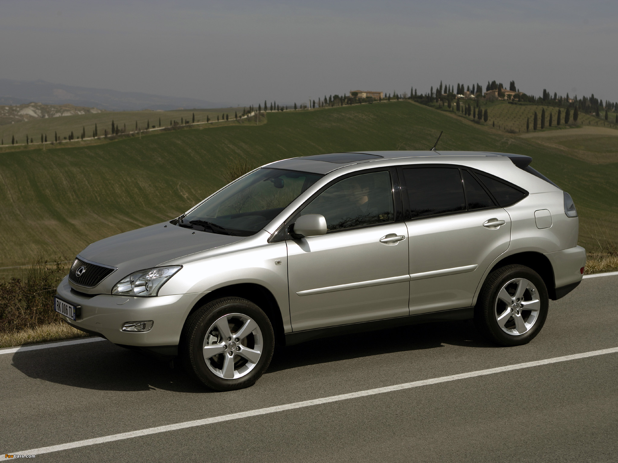 Lexus RX 350 EU-spec 2006–09 photos (2048 x 1536)