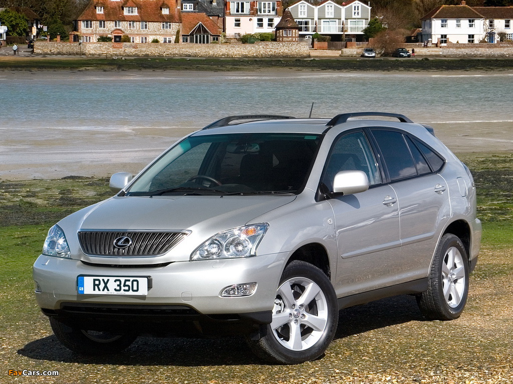 Lexus RX 350 UK-spec 2006–09 photos (1024 x 768)