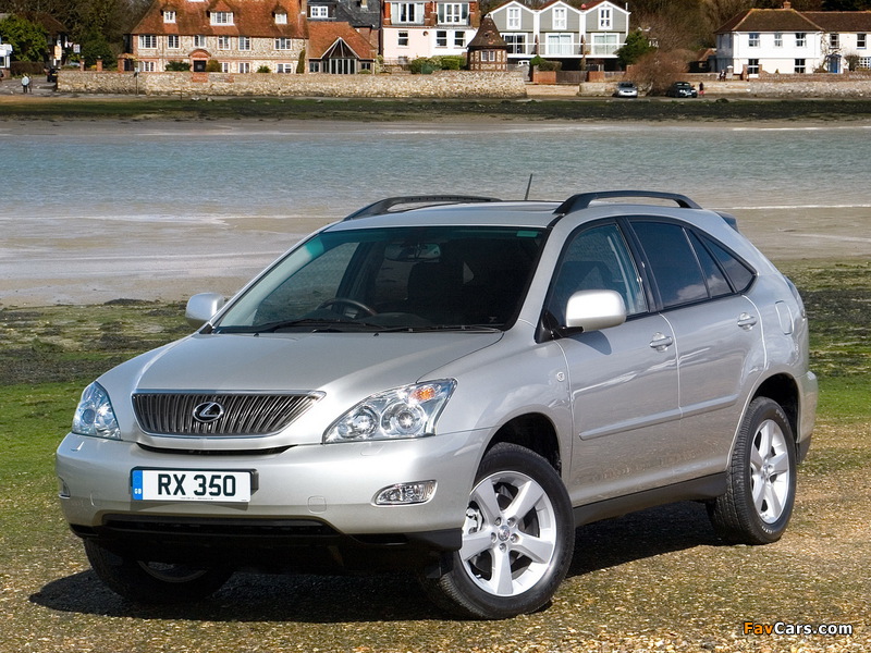 Lexus RX 350 UK-spec 2006–09 photos (800 x 600)