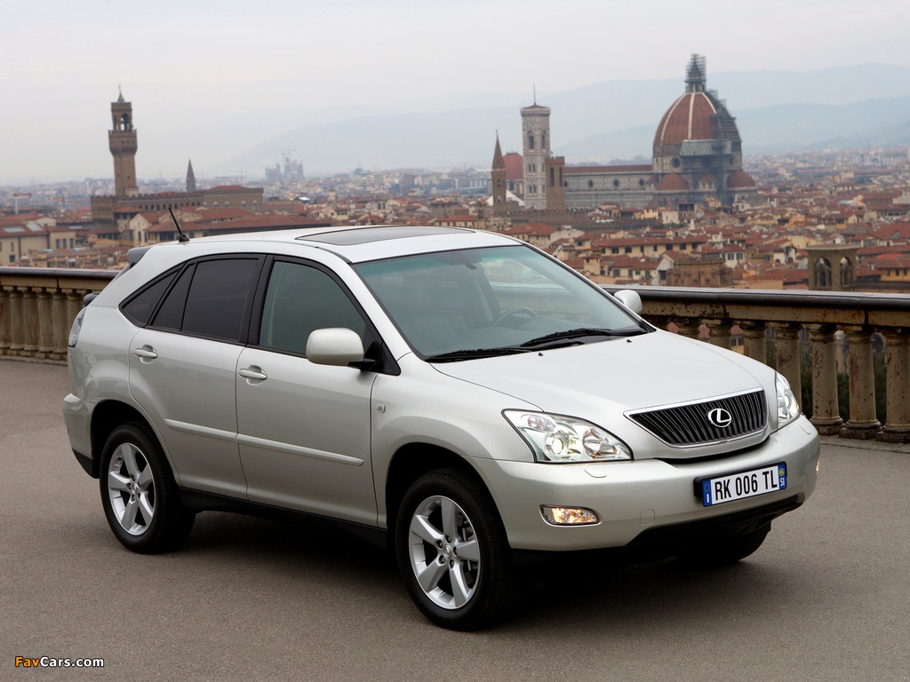 Lexus RX 350 EU-spec 2006–09 pictures (1024 x 768)