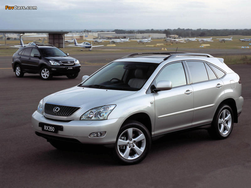 Lexus RX 350 AU-spec 2006–09 wallpapers (800 x 600)