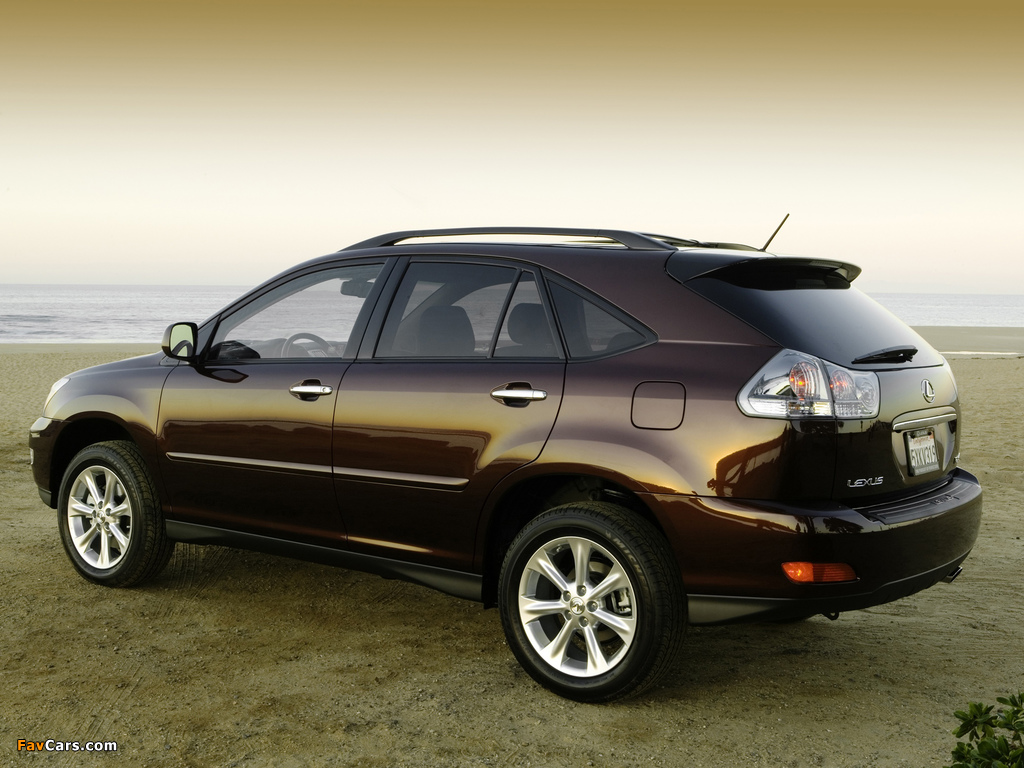 Lexus RX 350 2006–09 wallpapers (1024 x 768)