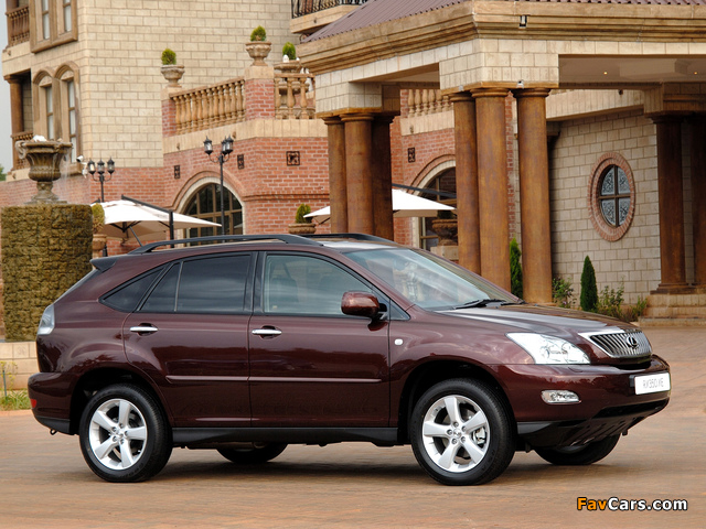 Lexus RX 350 XE ZA-spec 2007–09 images (640 x 480)