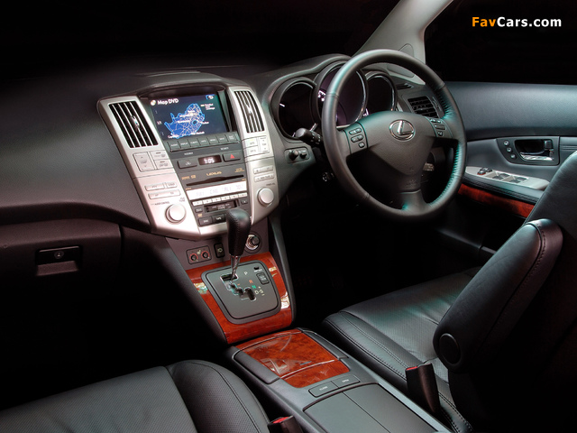 Lexus RX 350 XE ZA-spec 2007–09 photos (640 x 480)