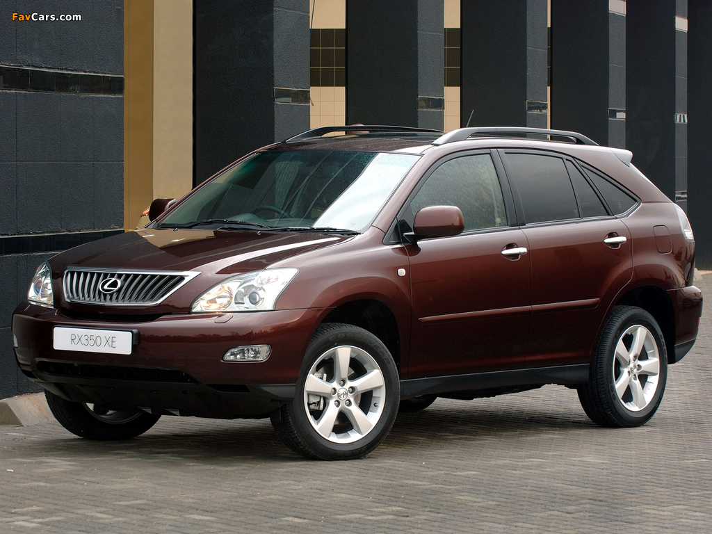 Lexus RX 350 XE ZA-spec 2007–09 pictures (1024 x 768)