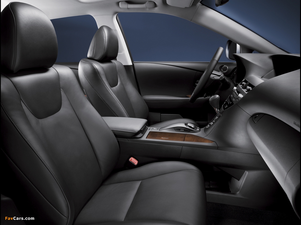 Lexus RX 350 EU-spec 2009–12 images (1024 x 768)