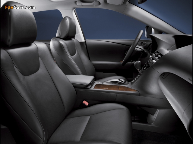 Lexus RX 350 EU-spec 2009–12 images (640 x 480)