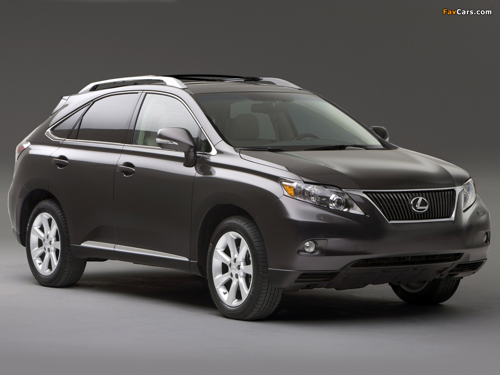 Lexus RX 350 2009–12 images (1024 x 768)