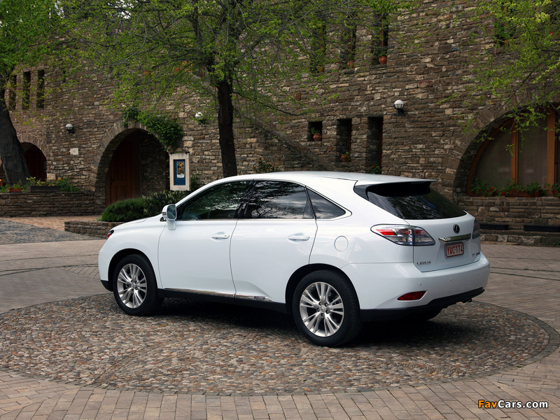 Lexus RX 450h EU-spec 2009–12 images (800 x 600)