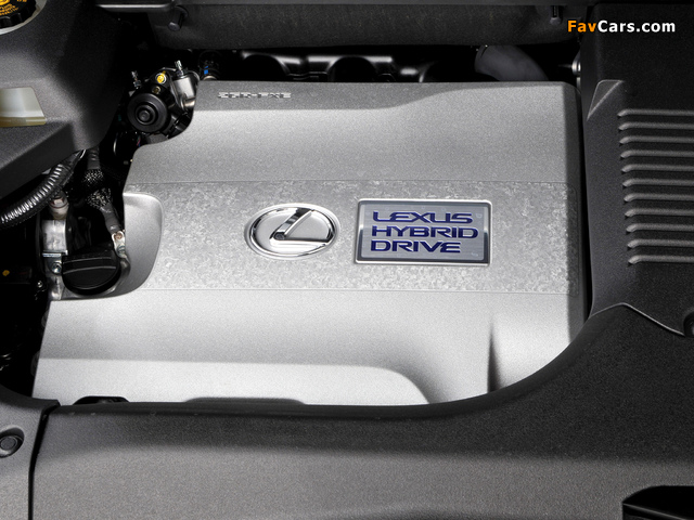 Lexus RX 450h ZA-spec 2009 photos (640 x 480)