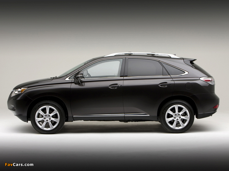 Lexus RX 350 2009–12 photos (800 x 600)