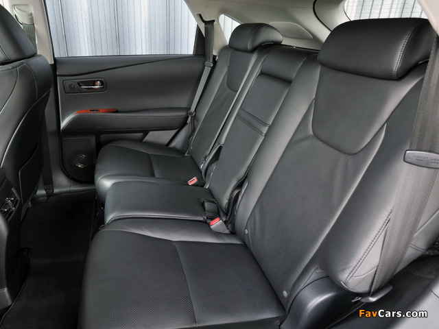 Lexus RX 450h UK-spec 2009–12 pictures (640 x 480)