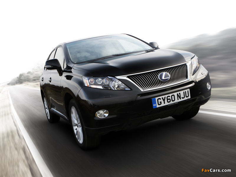 Lexus RX 450h UK-spec 2009–12 wallpapers (800 x 600)