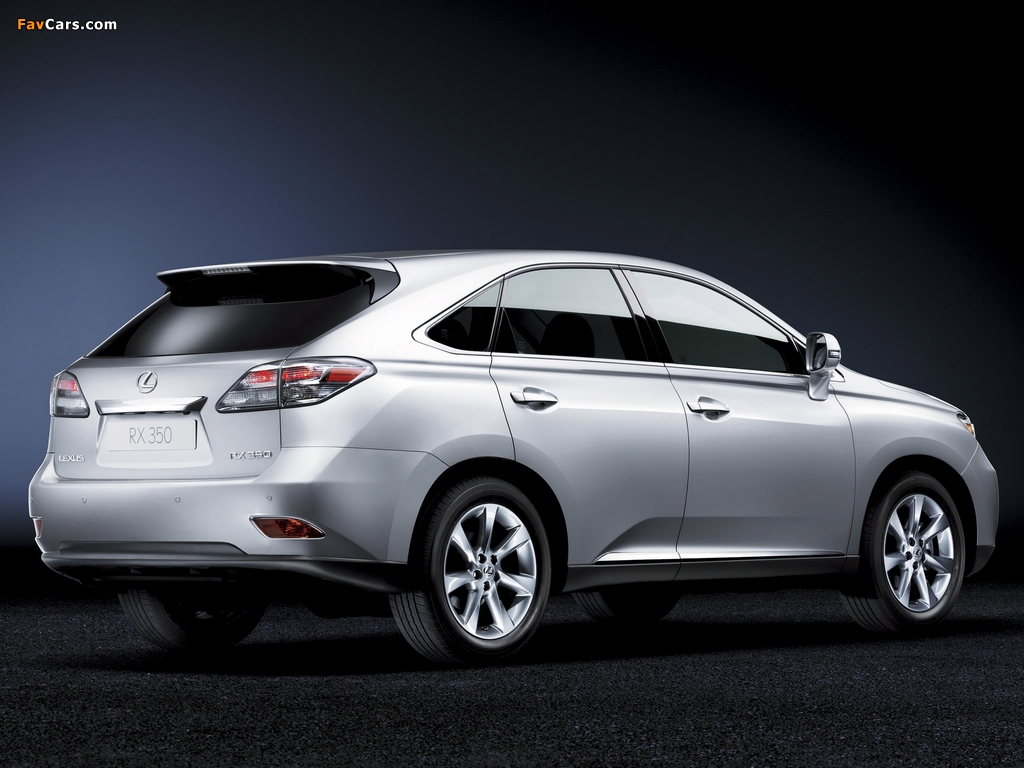 Lexus RX 350 EU-spec 2009–12 wallpapers (1024 x 768)