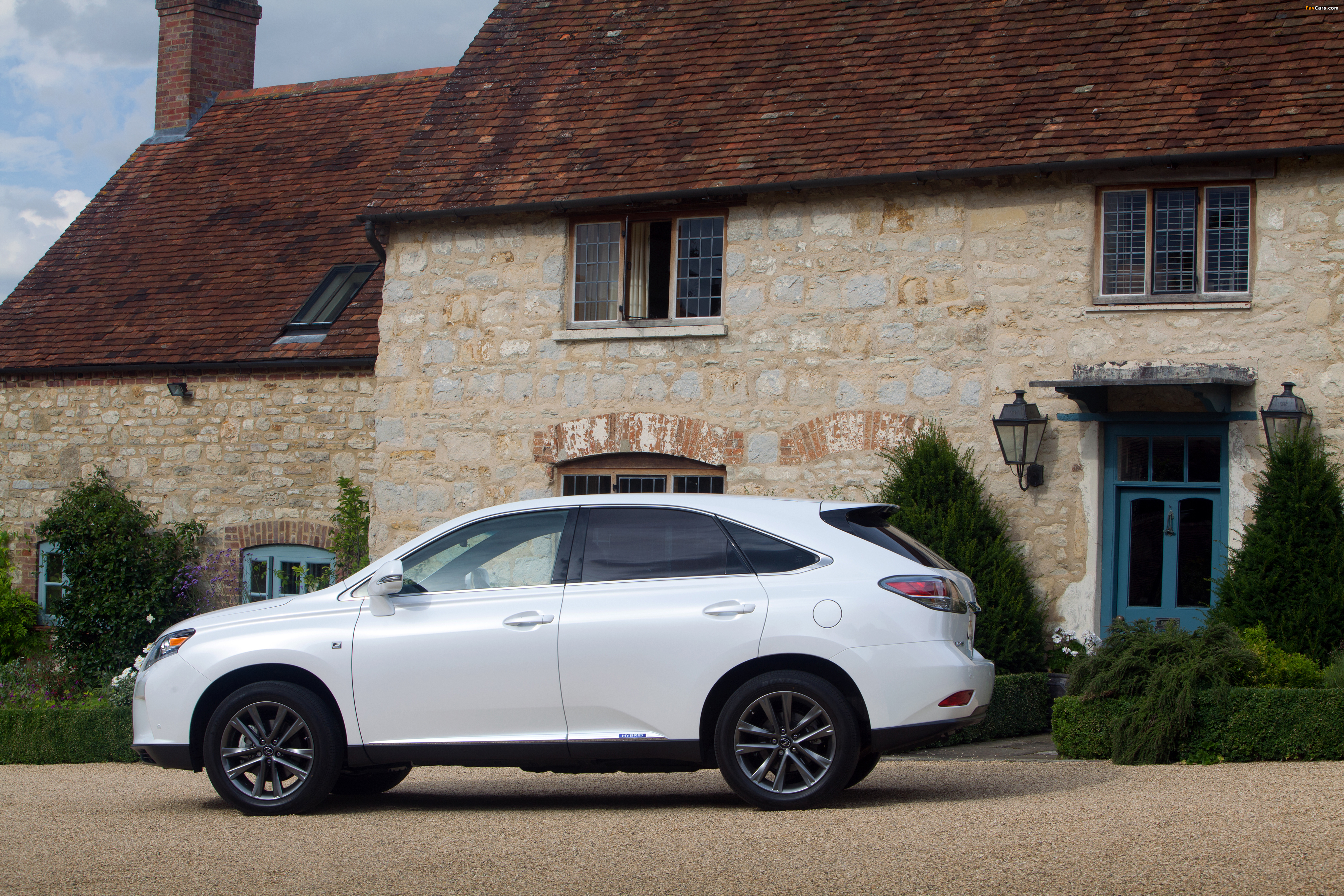 Lexus RX 450h F-Sport UK-spec (AL10) 2012–15 images (4096 x 2731)