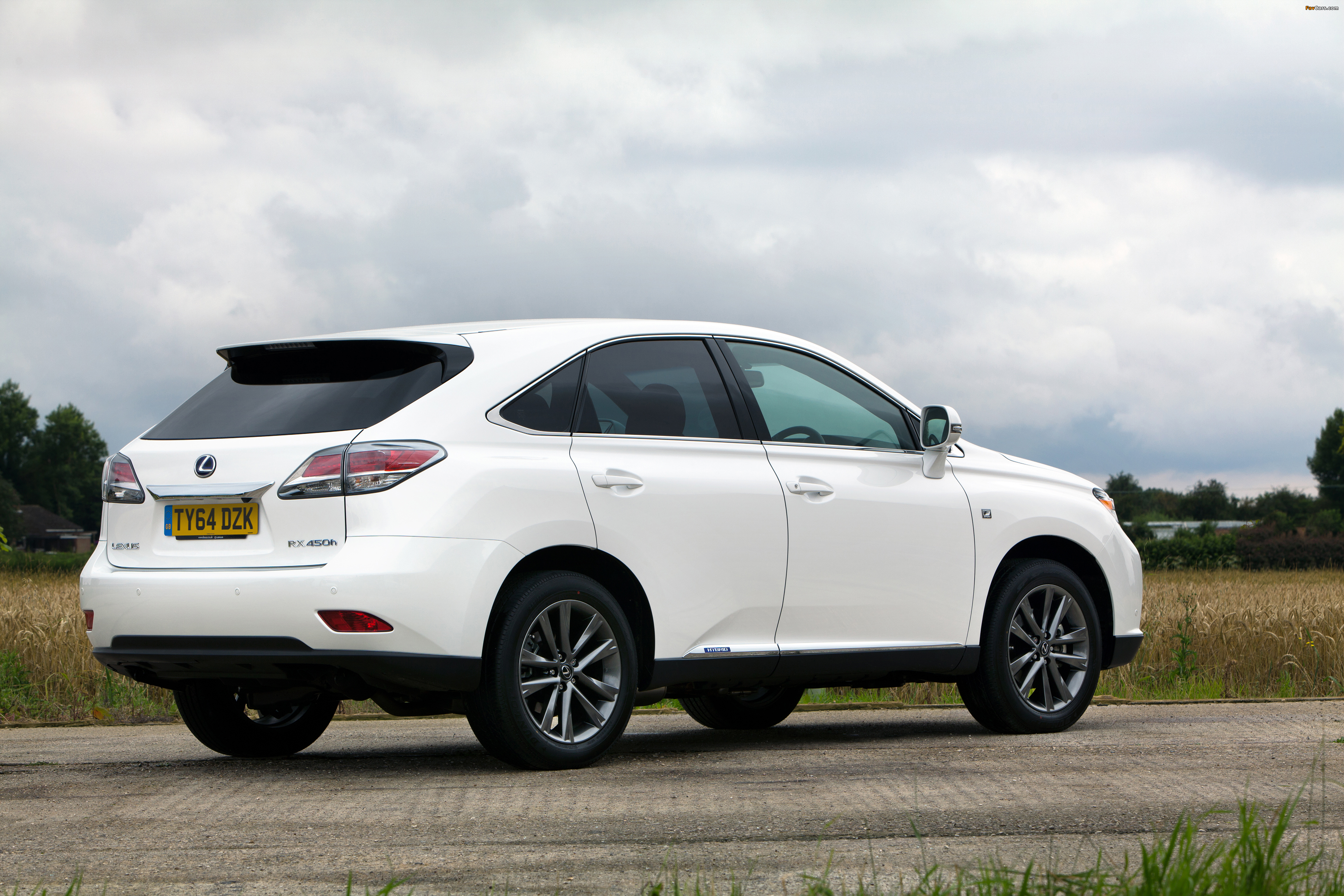 Lexus RX 450h F-Sport UK-spec (AL10) 2012–15 images (4096 x 2731)