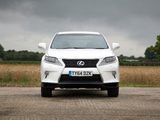 Lexus RX 450h F-Sport UK-spec (AL10) 2012–15 images