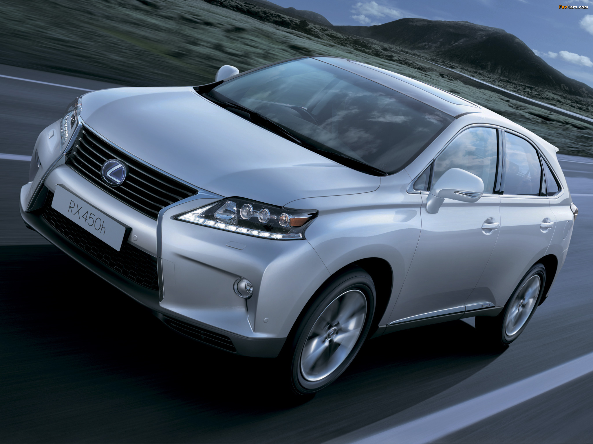 Lexus RX 450h JP-spec 2012 images (2048 x 1536)