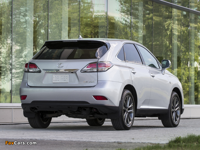 Lexus RX 350 F-Sport 2012 photos (640 x 480)