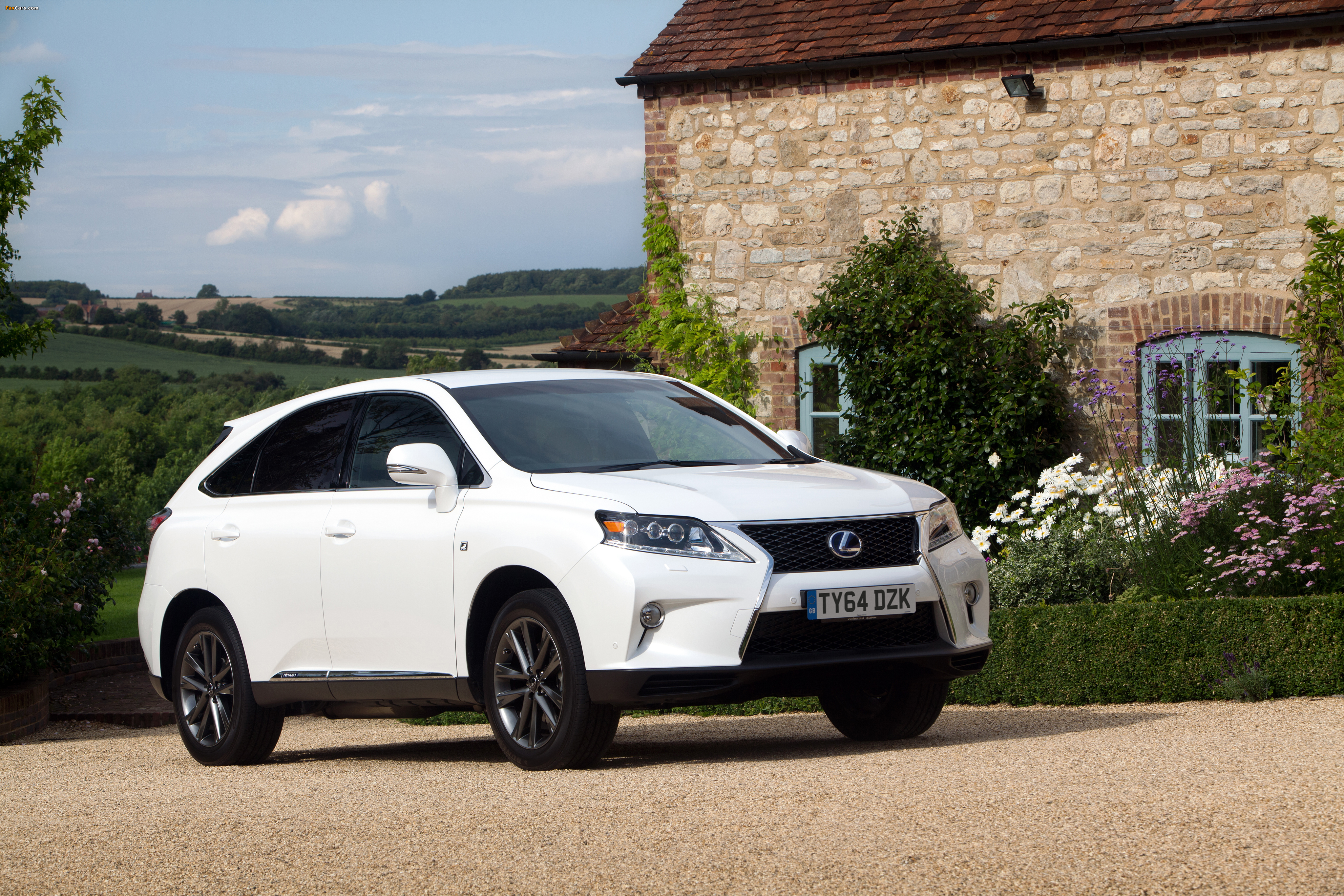 Lexus RX 450h F-Sport UK-spec (AL10) 2012–15 photos (4096 x 2731)