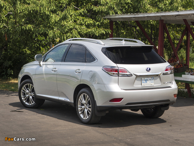 Lexus RX 450h 2012 pictures (640 x 480)