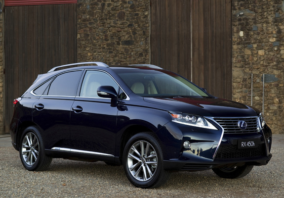 Lexus RX 450h AU-spec 2012 wallpapers