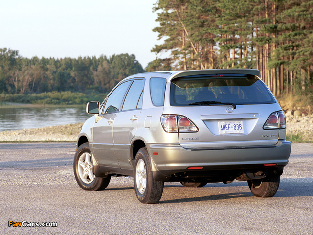 Photos of Lexus RX 300 2000–03 (640 x 480)