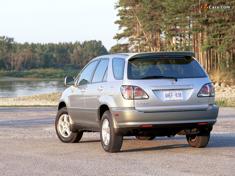 Photos of Lexus RX 300 2000–03 (800 x 600)