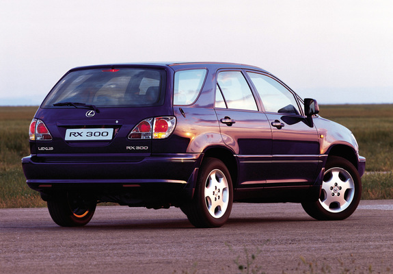 Photos of Lexus RX 300 EU-spec 2000–03
