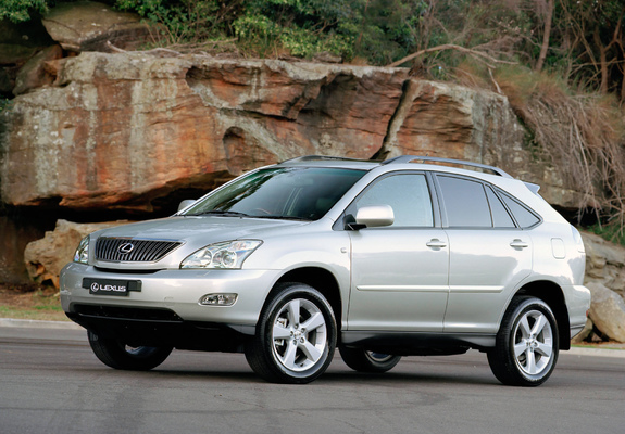 Photos of Lexus RX 330 AU-spec 2003–06