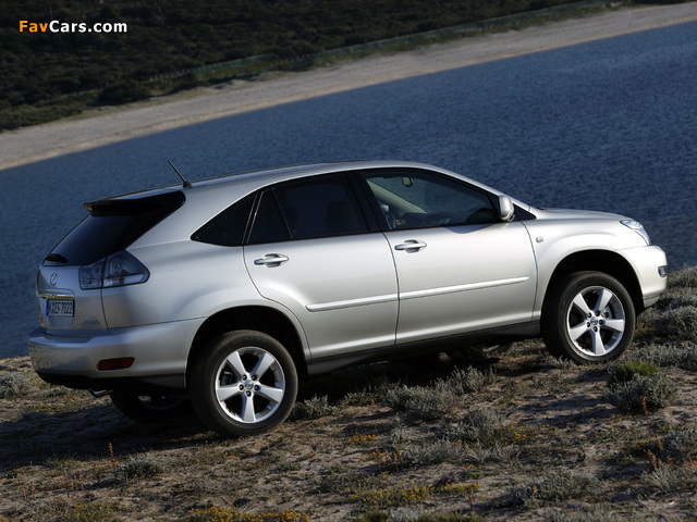 Photos of Lexus RX 300 EU-spec 2003–06 (640 x 480)