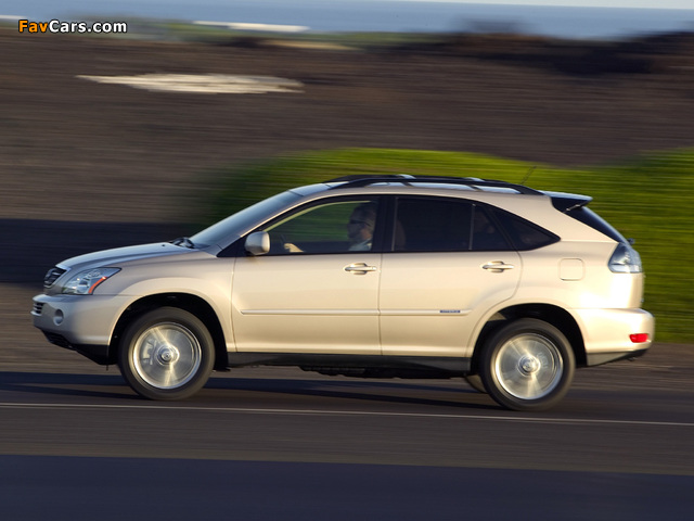 Photos of Lexus RX 400h 2005–09 (640 x 480)