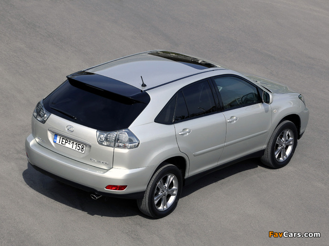 Photos of Lexus RX 400h EU-spec 2005–09 (640 x 480)