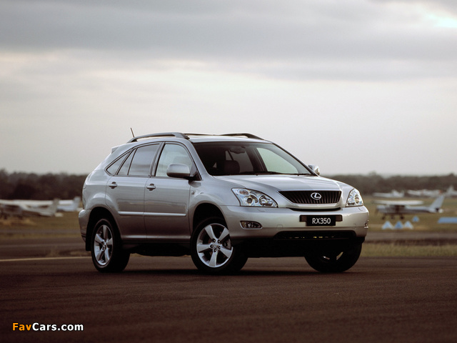 Photos of Lexus RX 350 AU-spec 2006–09 (640 x 480)