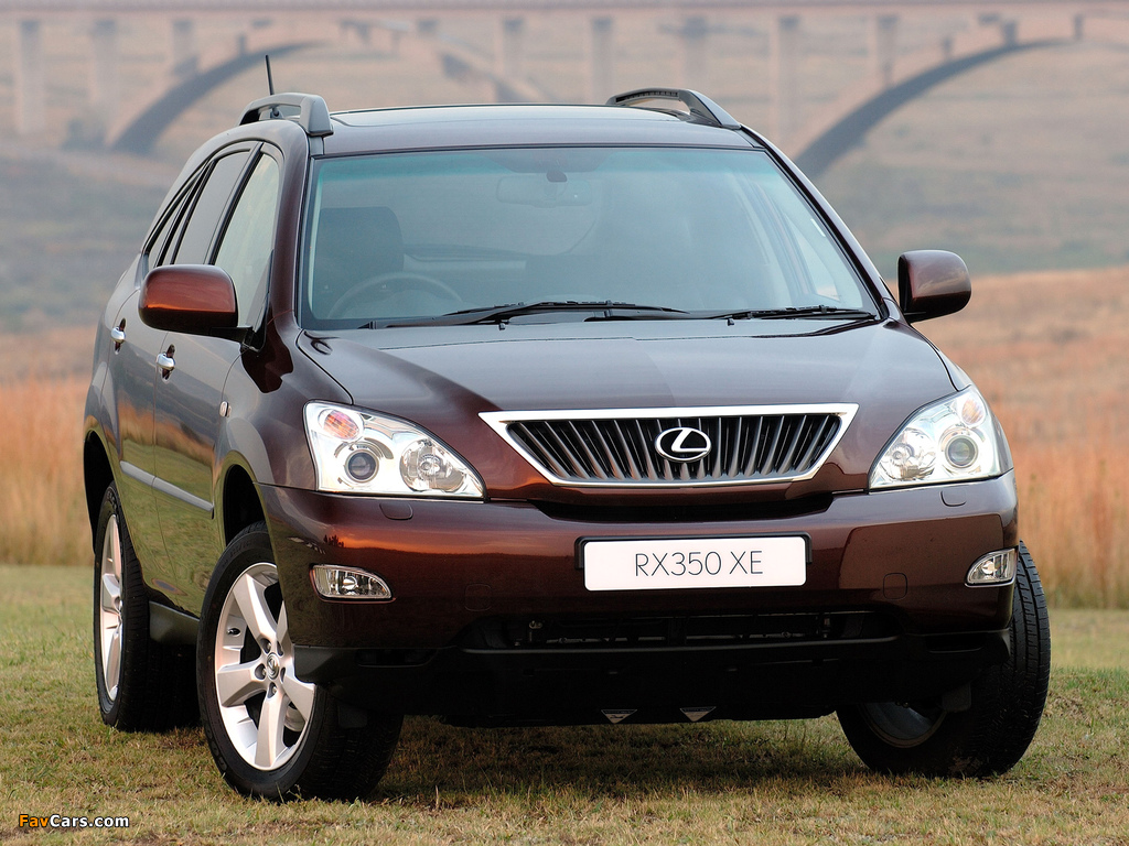 Photos of Lexus RX 350 XE ZA-spec 2007–09 (1024 x 768)